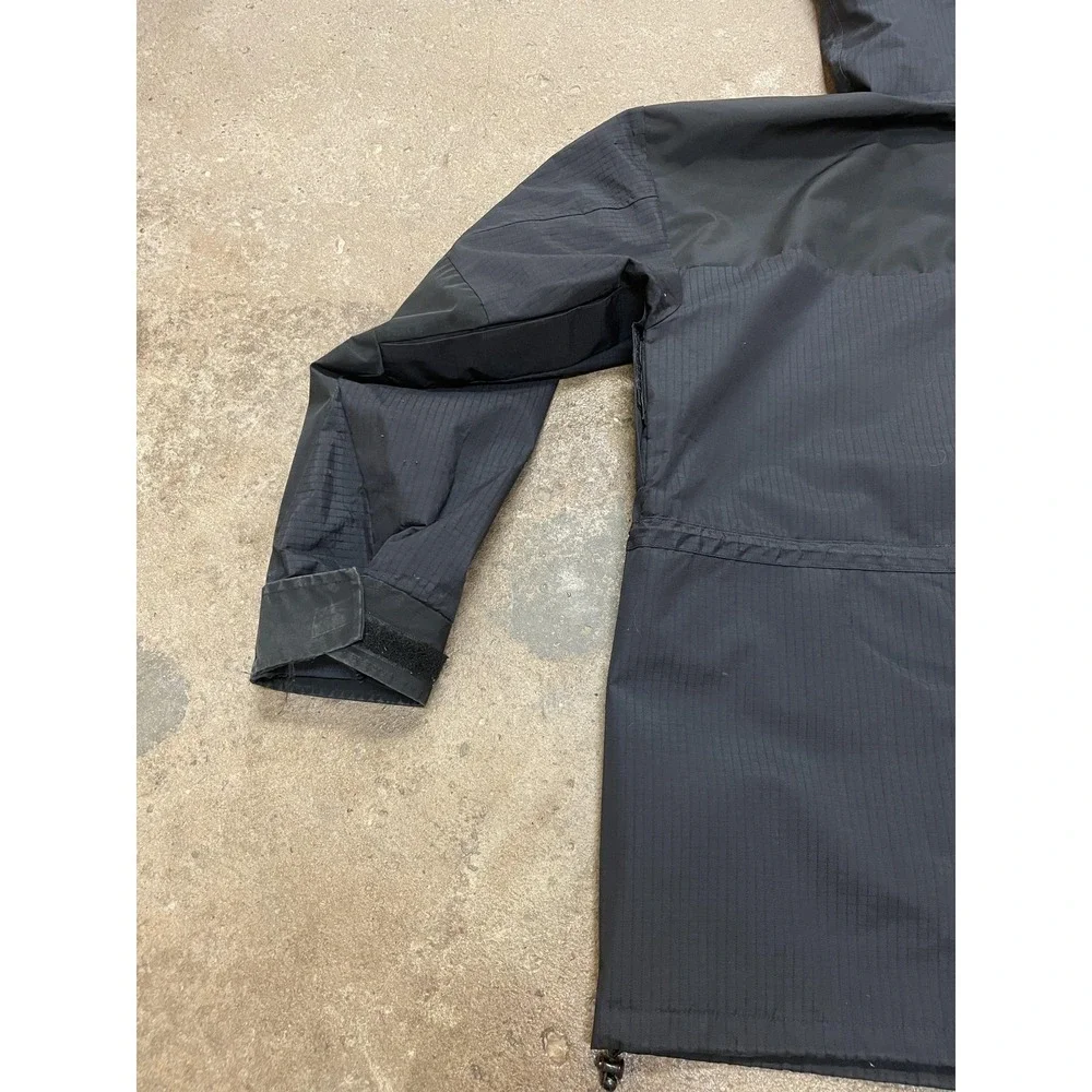 The North Face Jacket Mens Small Black GORE-TEX Mountain Hooded Waterproof Shell